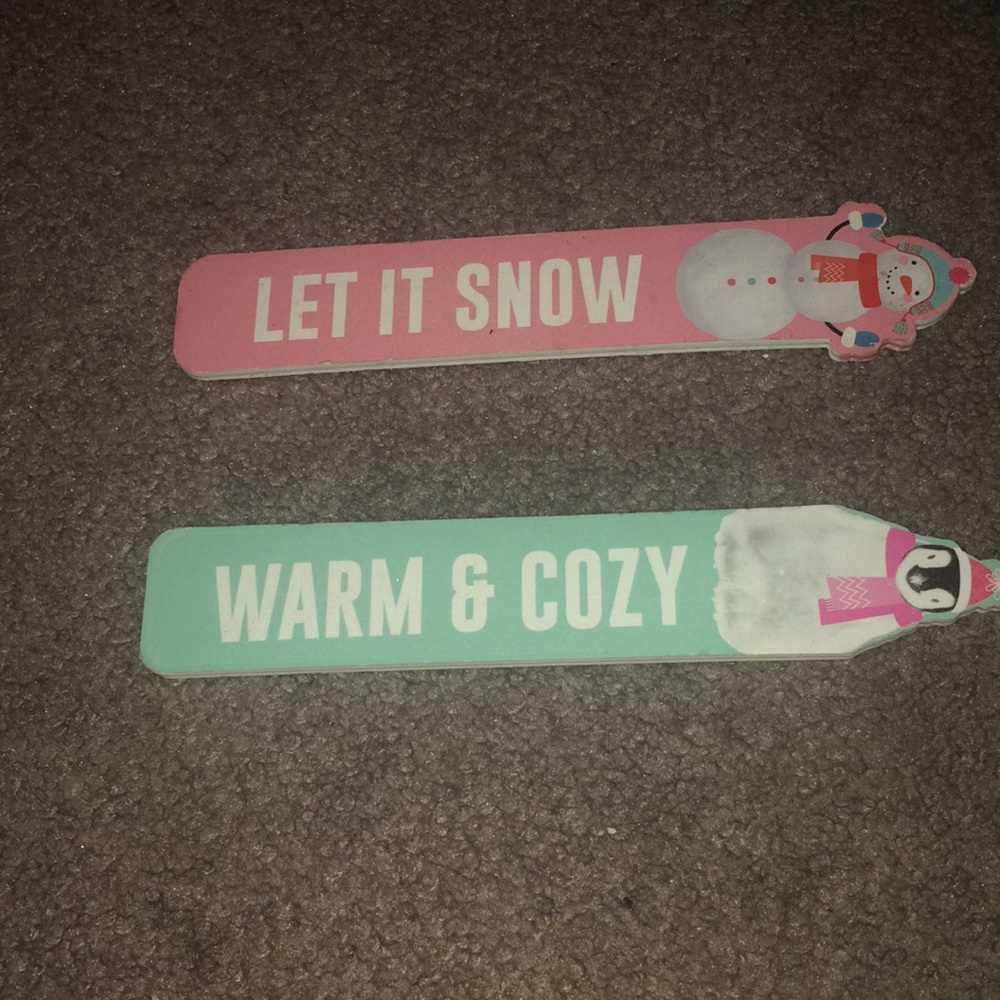 Winter nail files ☃️❄️